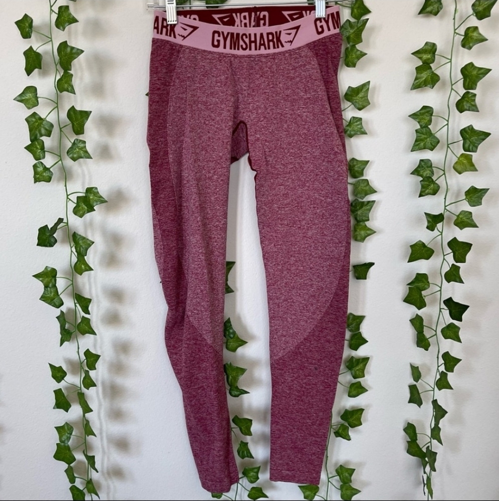 Gymshark Flex Leggings Marroon